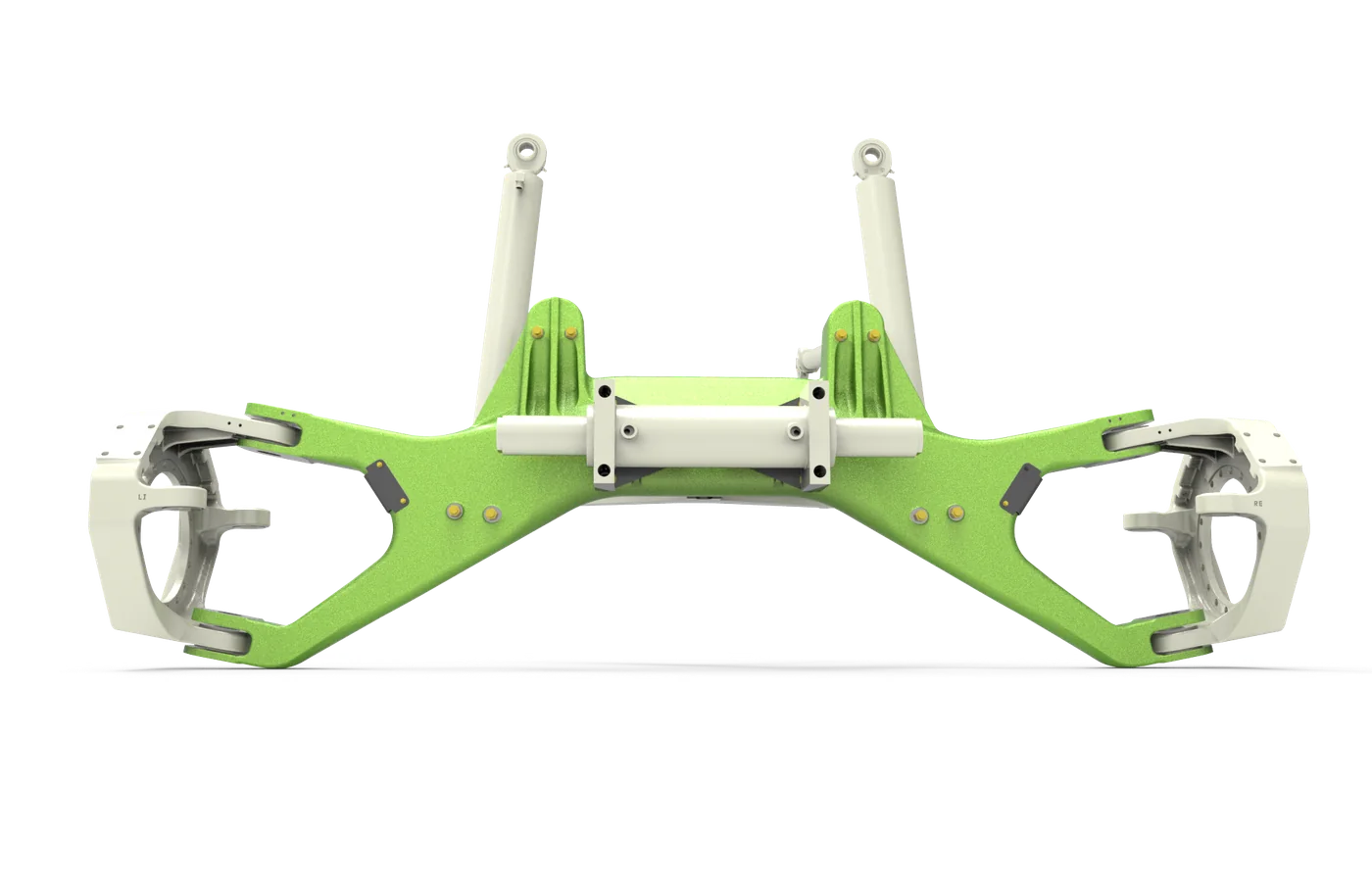 Rear axle - welded construction redesigned into ductile iron casting project image